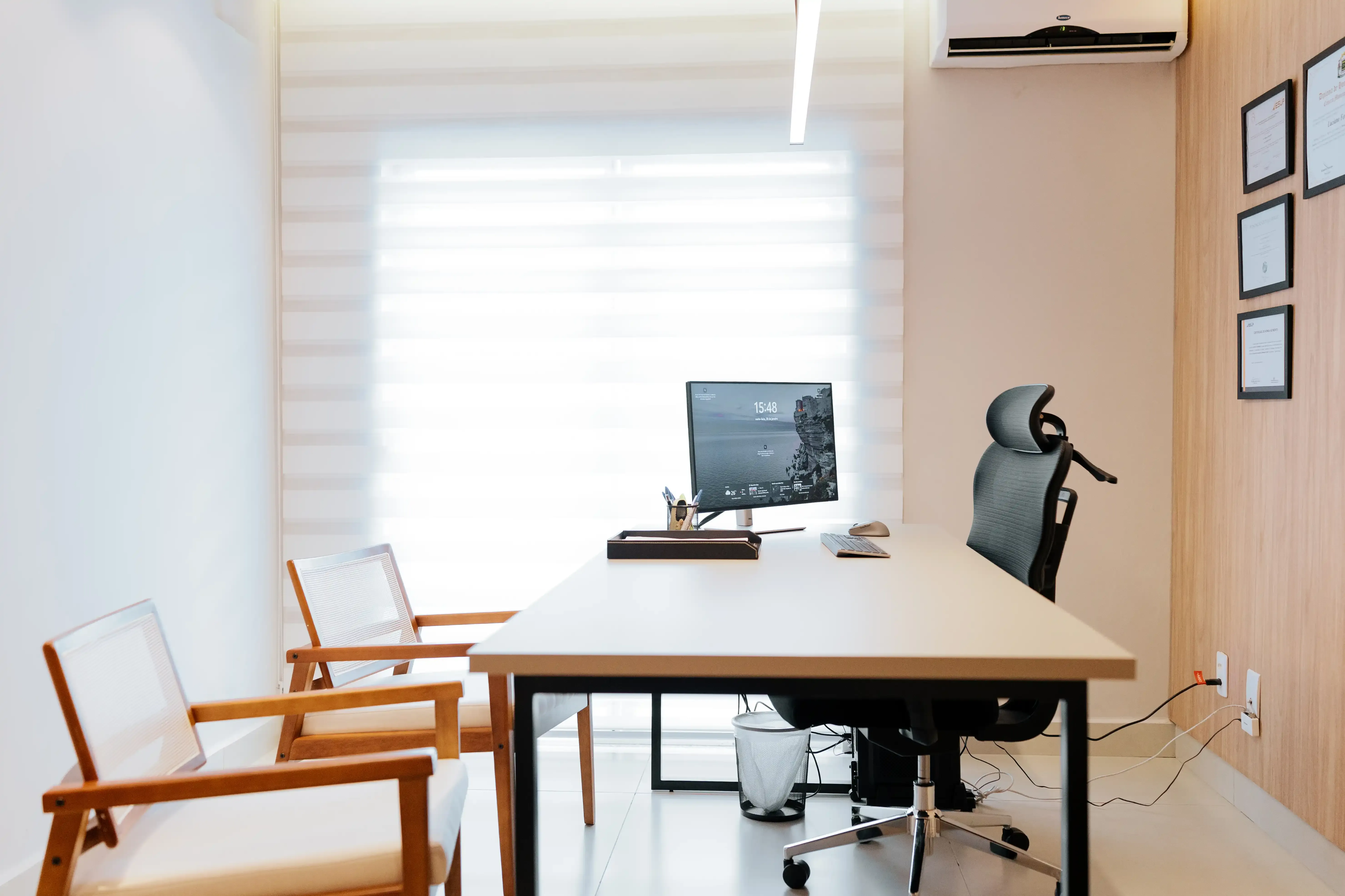 Sala do sócio Luciano Fernandes